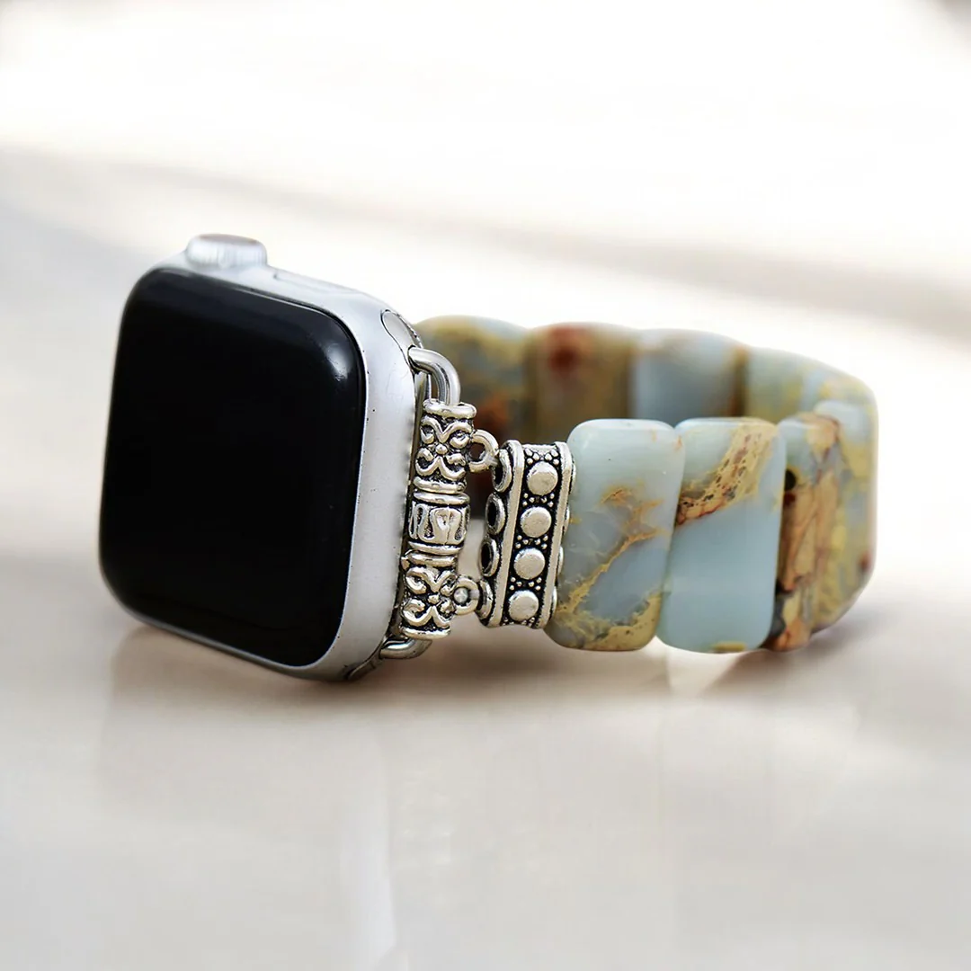 Earth Tibetan Jasper stone beads 8mm